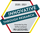 Seal of approval 2020 / 2021: Innovative Through Research 